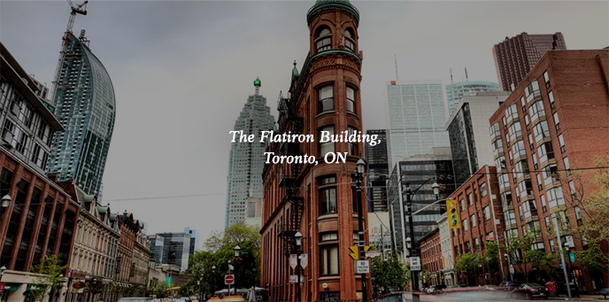 The Flatiron Building, Toronto ON